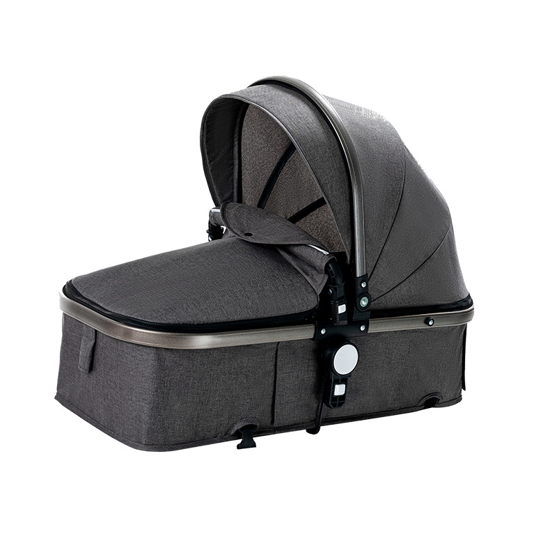 Sianldcone R739 Newborn Stroller Bassinet - Grey