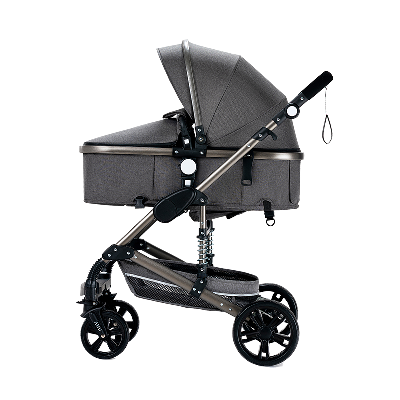 Sianldcone R739 Newborn Stroller - Grey, modern design