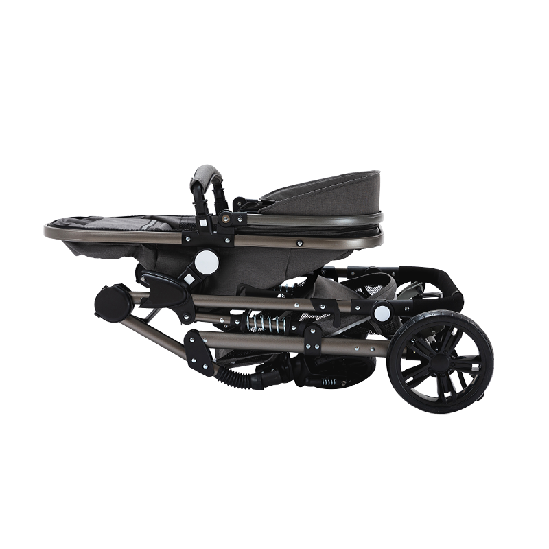 Sianldcone R739 Newborn Stroller folded, compact design