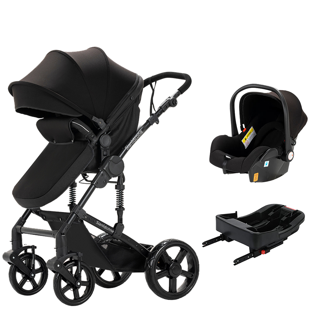 3 in 1 stroller with car seat and bassinet 3 in 1 Newborn Stroller car Seat Combo – Magic ZC