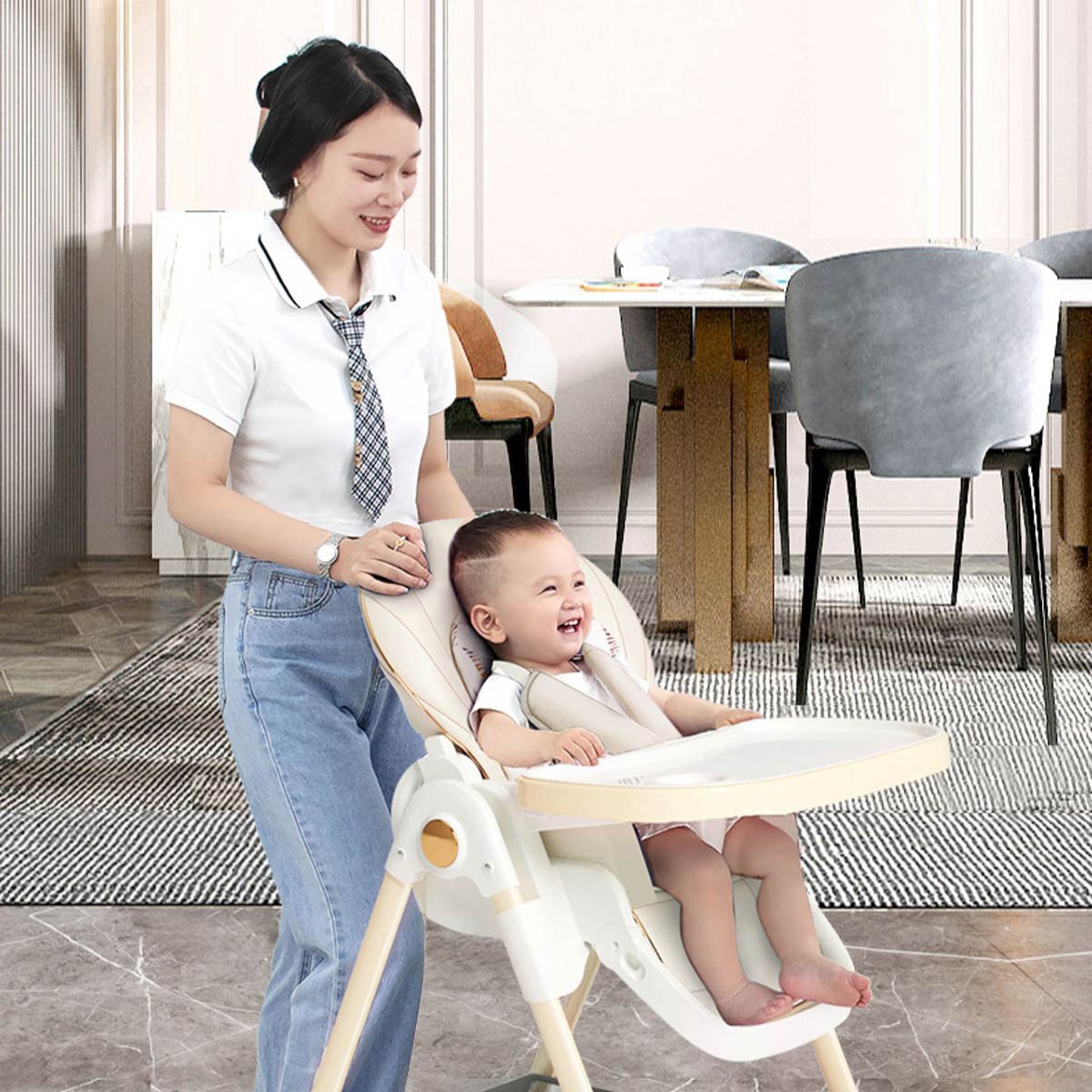 Portable Travel folding Infant High Chair