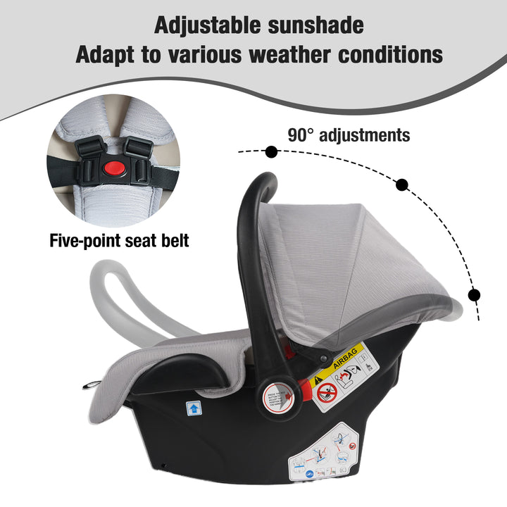 Carrycot 3-in-1 Baby Stroller