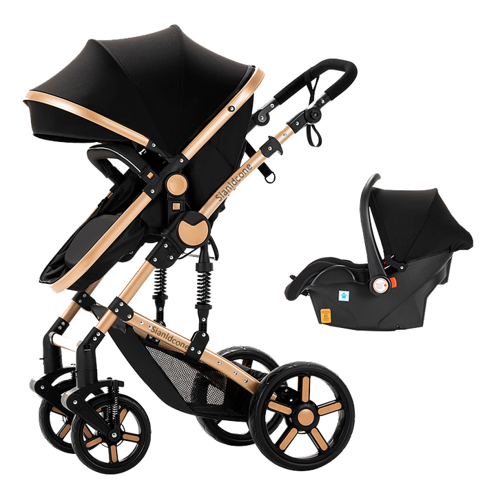 3 in 1 Newborn Baby Stroller