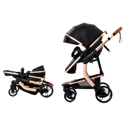 MagicZC® 3 in 1 TWO-WAY Pushable Baby Stroller