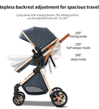 Baby Travel System Stroller with Car Seat and ISOFIX Base Combo is suitable for travel