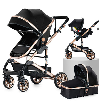 MagicZC® 3 in 1 Portable Travel Stroller Folding Prams