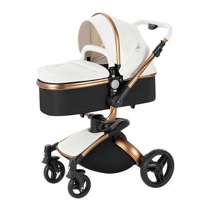 MagicZC® 3 in 1 Luxury Baby Strollers Travel Pram Multifunctional