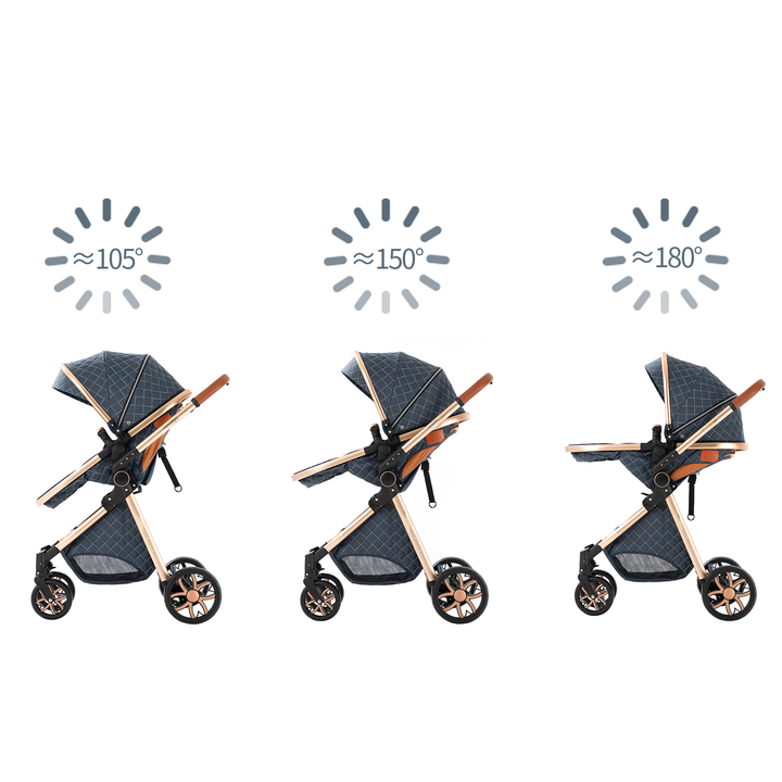 3 IN 1 Adjustable Stroller Car Seat Combo