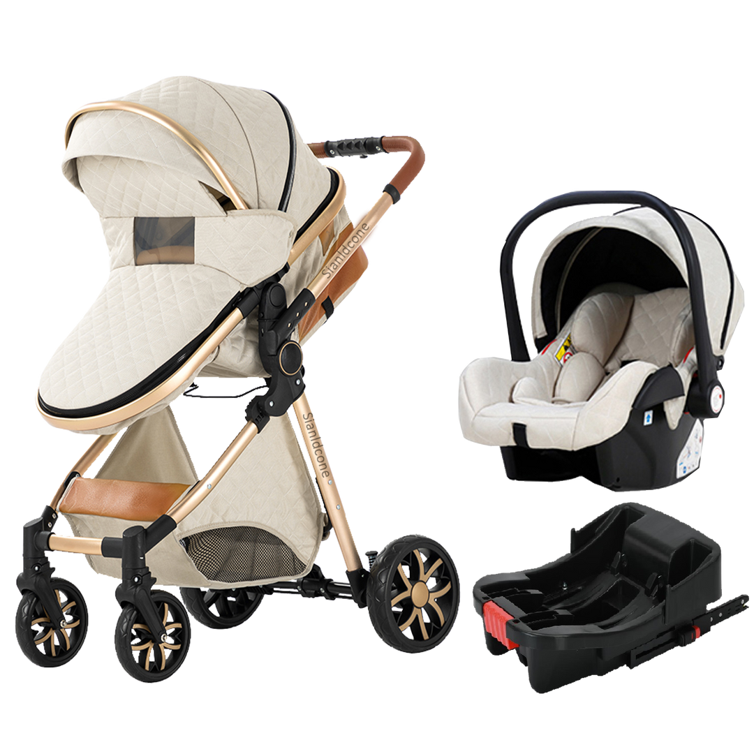 3 IN 1 Adjustable Stroller Car Seat Combo