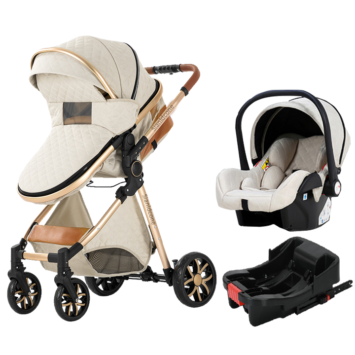 3 IN 1 Adjustable Stroller Car Seat Combo