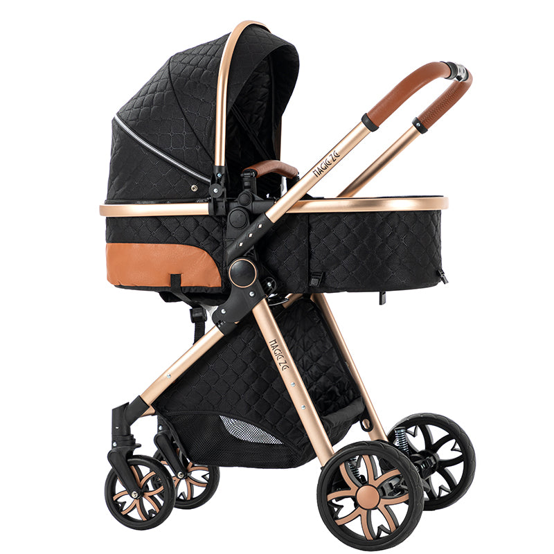 Poussette système de voyage pour bébé avec siège auto Combo poussettes en aluminium