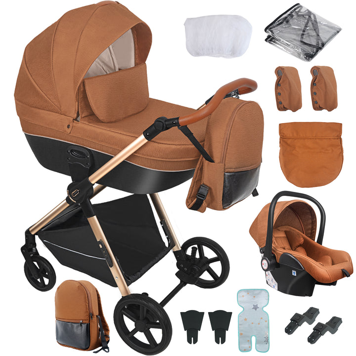 Carrycot 3-in-1 Baby Stroller