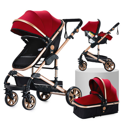 MagicZC® 3 in 1 Portable Travel Stroller Folding Prams