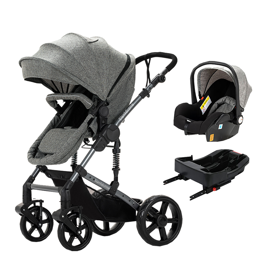 newborn stroller with car seat 3 in 1 Newborn Stroller car Seat Combo – Magic ZC