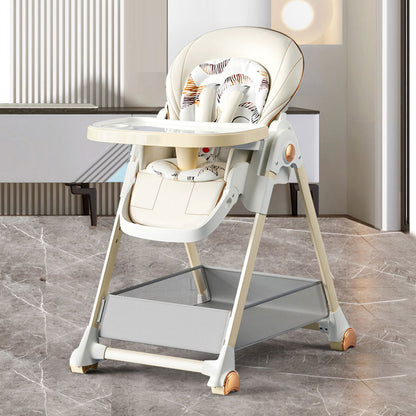 Portable Travel folding Infant High Chair White