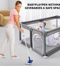 Large Baby Playpen Sturdy Safety Baby Play Yards