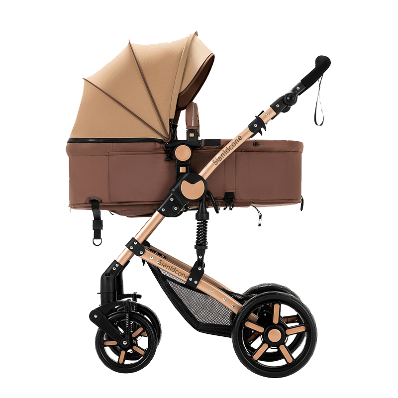 2 in 1 Newborn Baby Stroller