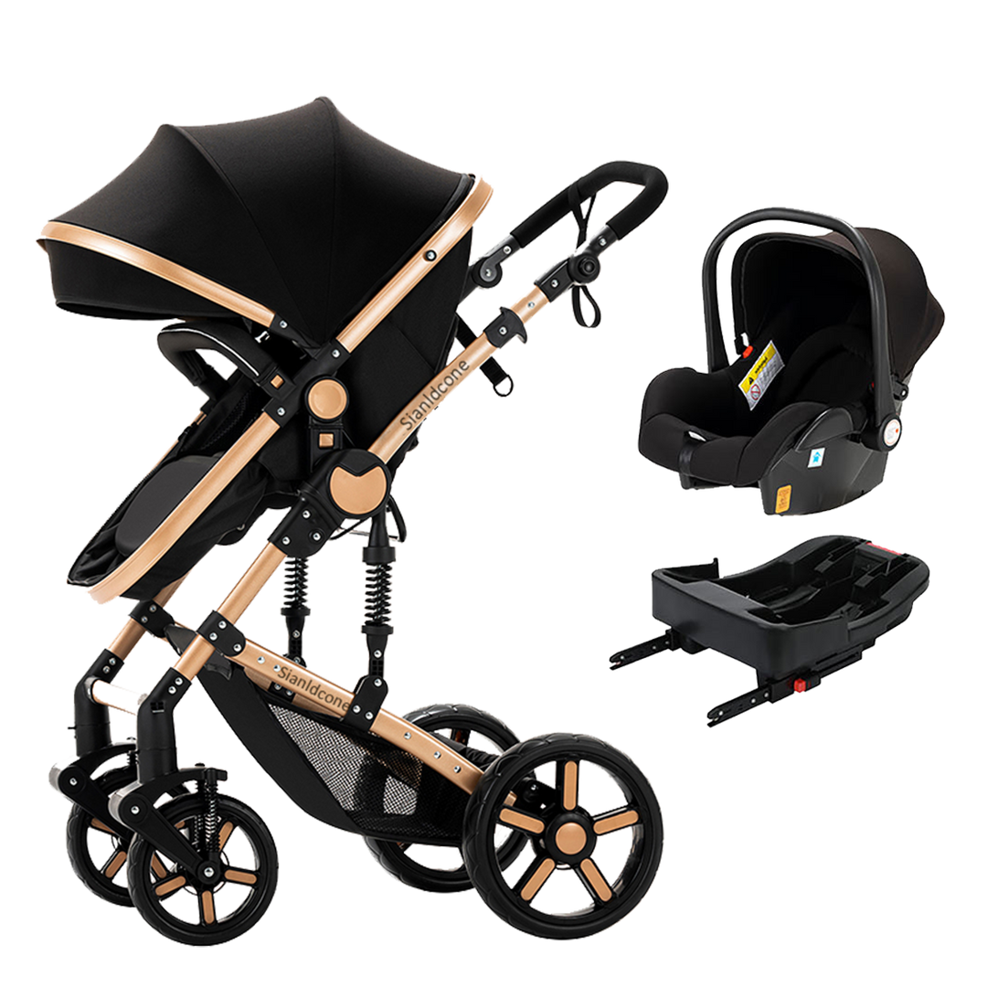 stroller to car seat combo 3 in 1 Newborn Stroller car Seat Combo – Magic ZC