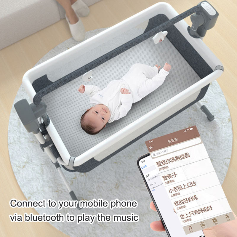 Electric Baby Cradle with bluetooth music