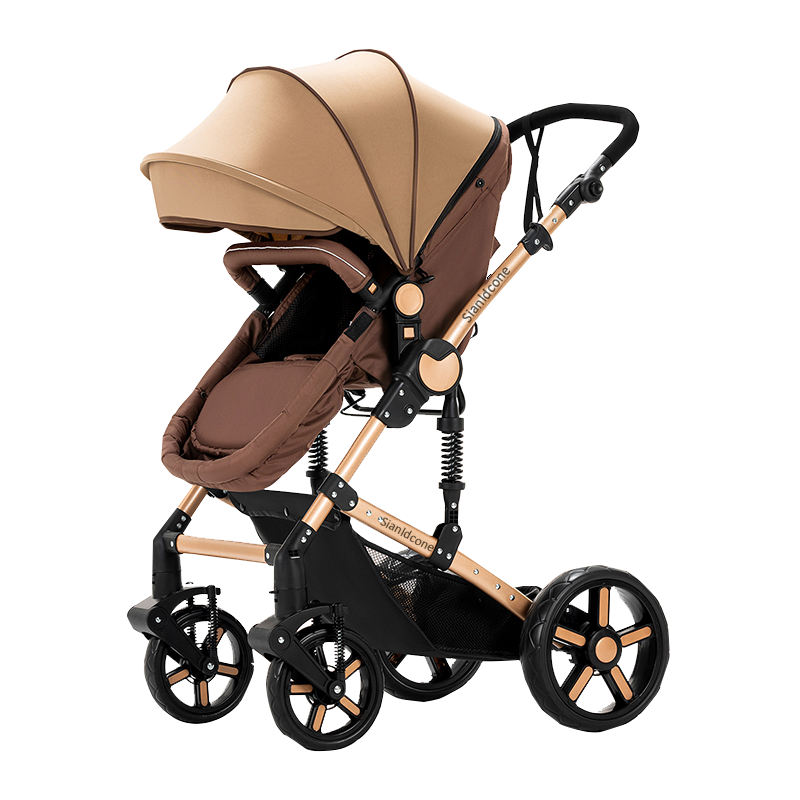 2 in 1 Newborn Baby Stroller