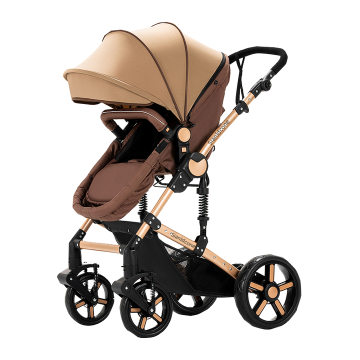 2 in 1 Newborn Baby Stroller