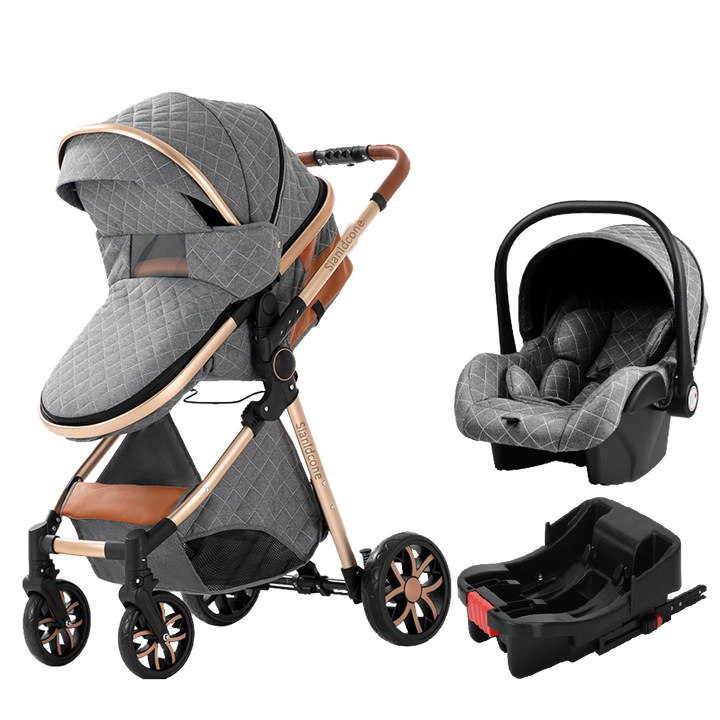 3 IN 1 Adjustable Stroller Car Seat Combo