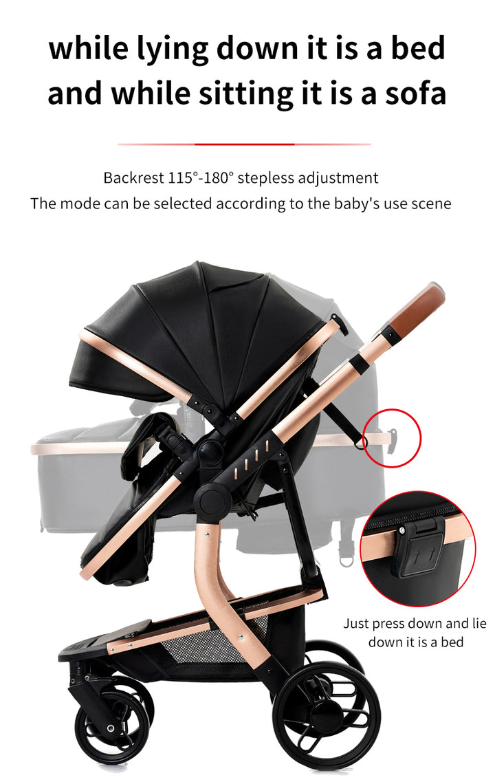 2 in 1 Toddler Stroller