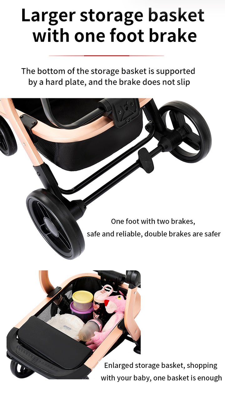 2 in 1 Toddler Stroller