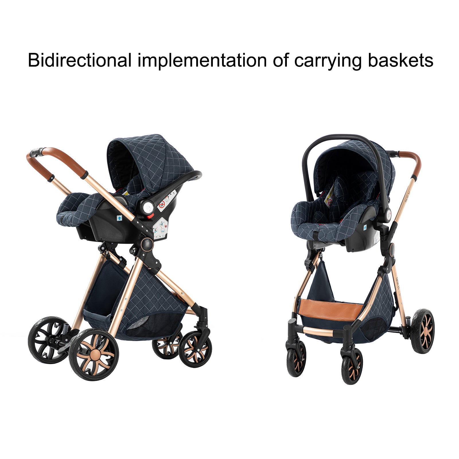 3 in 1 Adjustable Baby Strollers – Magic ZC