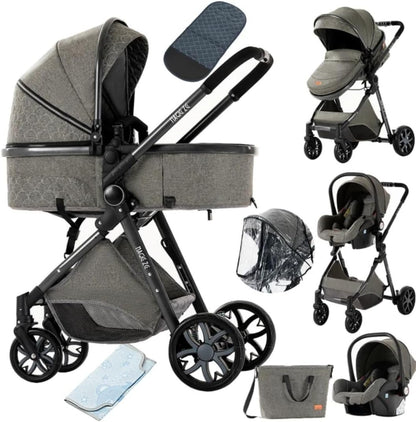 MagicZC® 3 In 1 Baby Stroller for Newborn