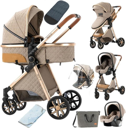 MagicZC® 3 In 1 Baby Stroller for Newborn