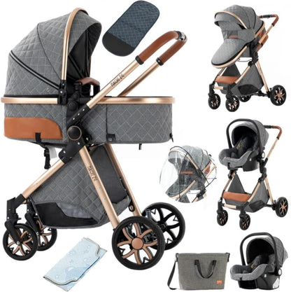 MagicZC® 3 In 1 Baby Stroller for Newborn