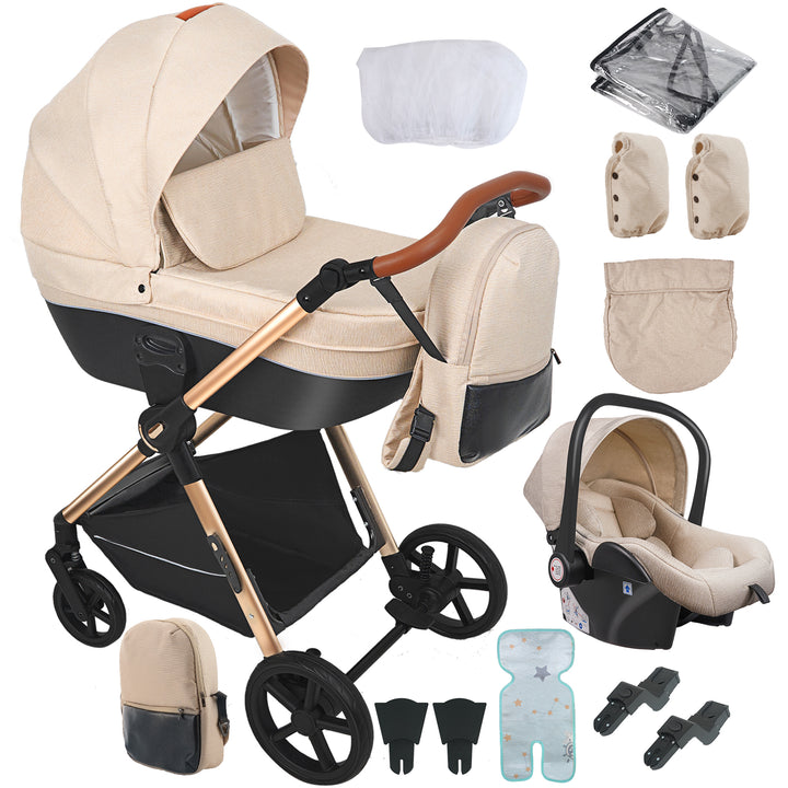 Carrycot 3-in-1 Baby Stroller