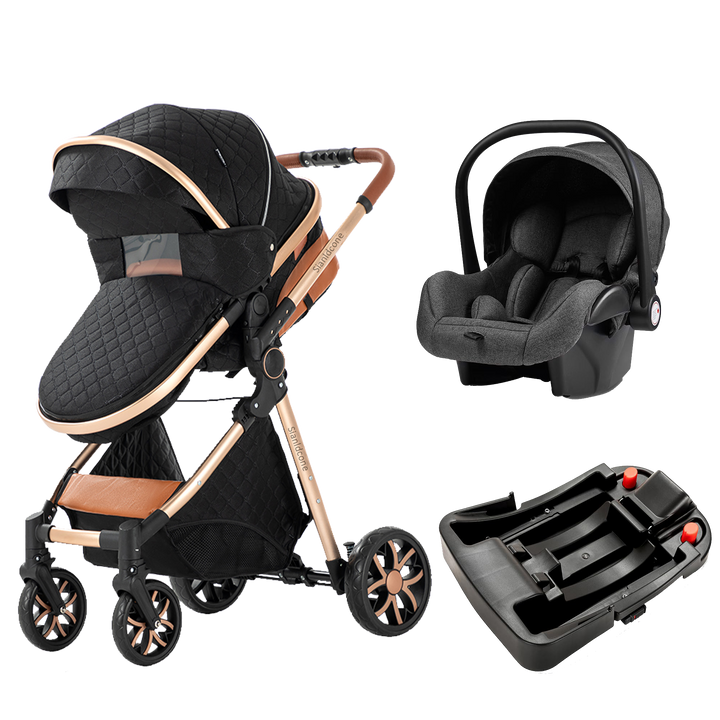 3 IN 1 Adjustable Stroller Car Seat Combo