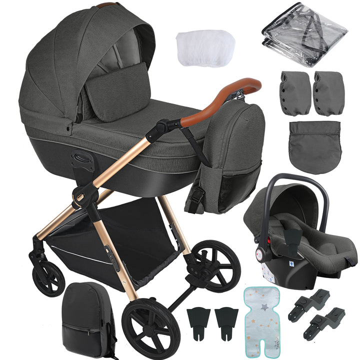 Carrycot 3-in-1 Baby Stroller