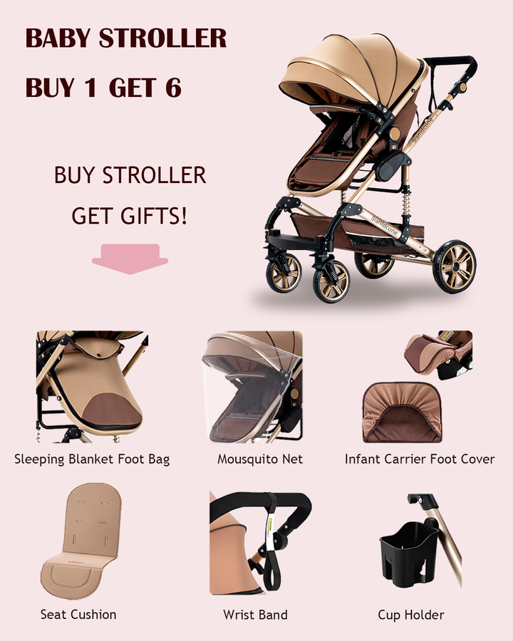 2 in 1 Travel System Baby Stroller
