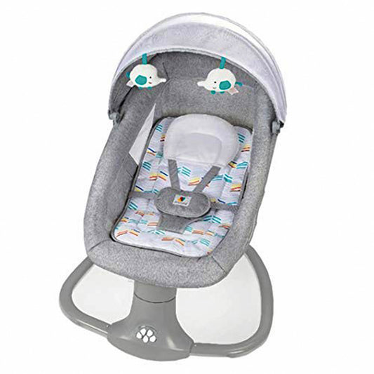 Electric Baby Swing Rocker Chair Bluetooth Baby Bouncer for 0-12 Months