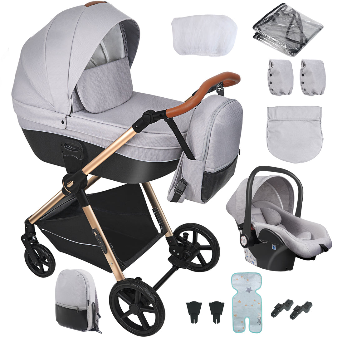 Carrycot 3-in-1 Baby Stroller