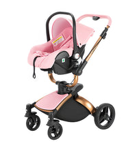Luxury Baby Strollers Best Travel Pram Toddler Stroller Support 360° Rotation for 0~36 Months