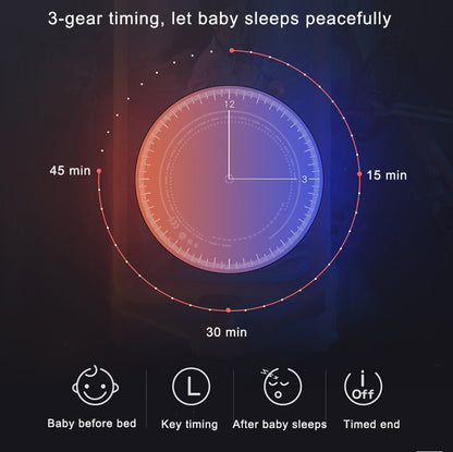 Electric Baby Cradle with 3-gear timing