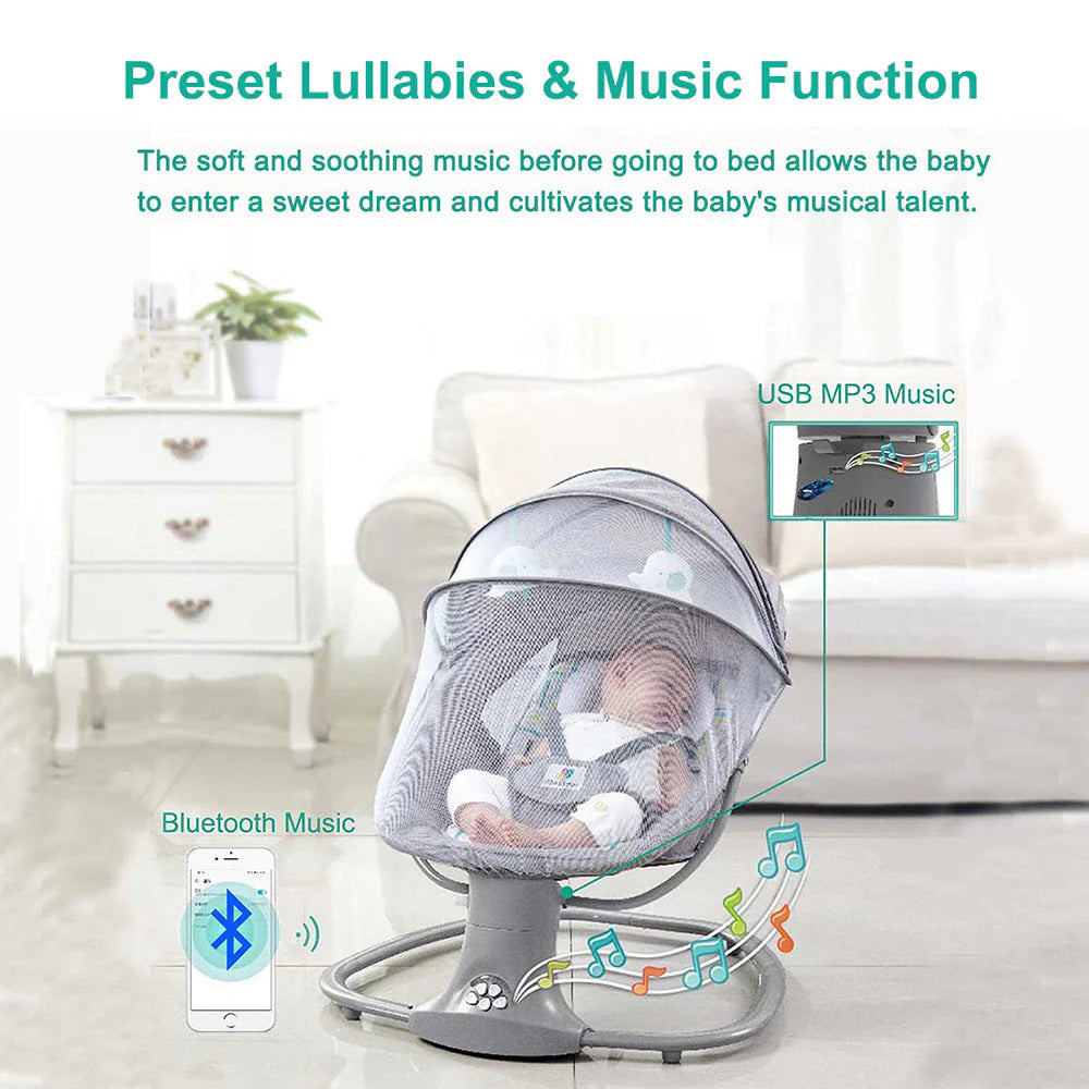 Electric Remote Control Baby Rocking Chair
