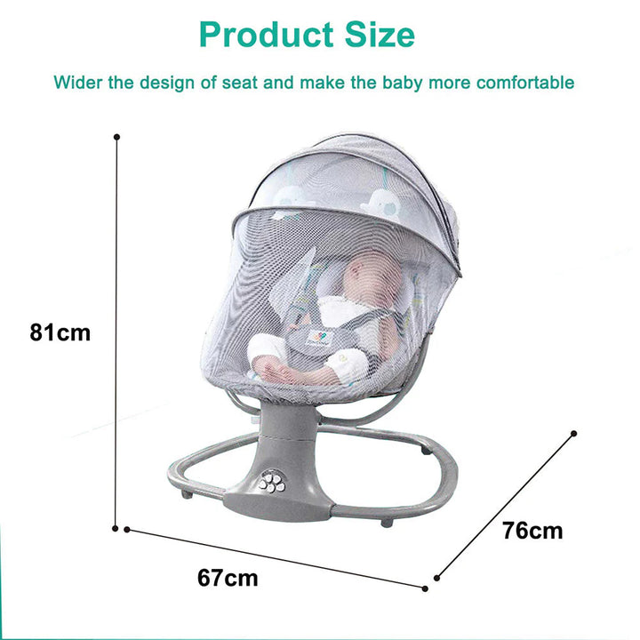 Electric Remote Control Baby Rocking Chair