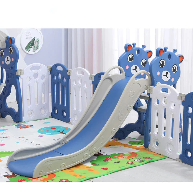 MagicZC® Foldable Baby Playpen with Mat