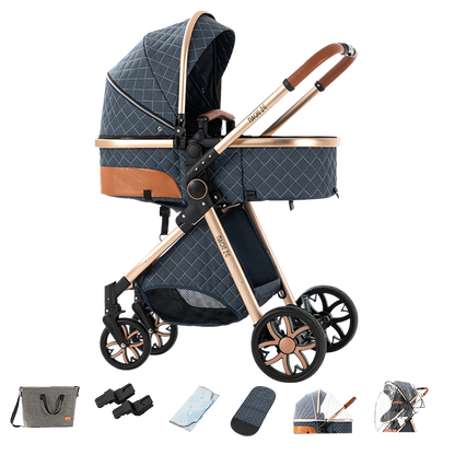 Full Size Stroller Blue