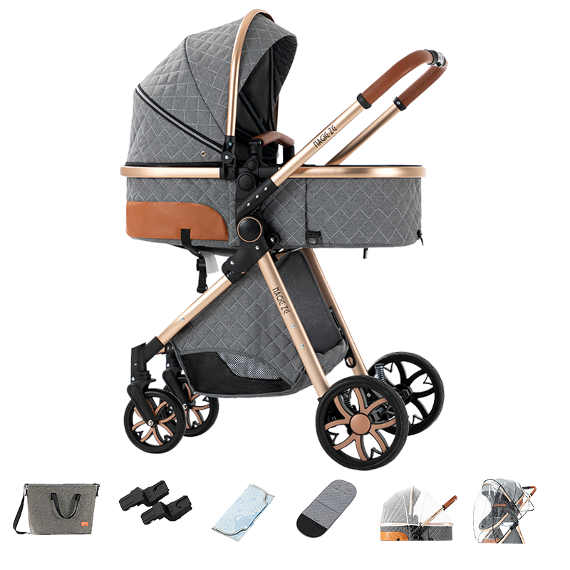 Full Size Stroller Grey