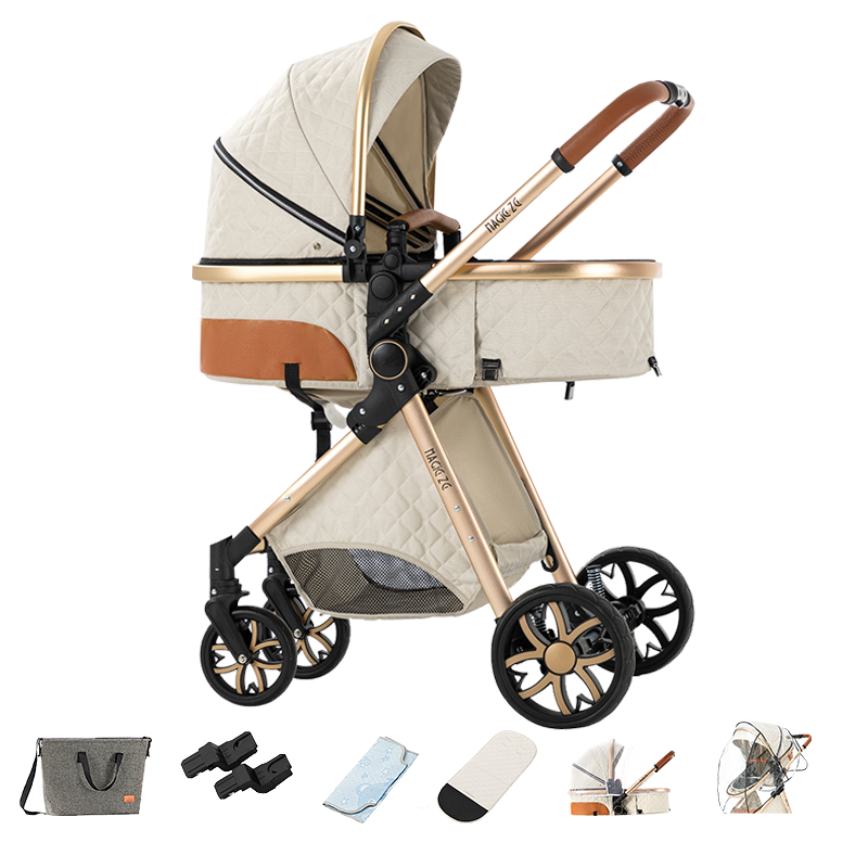 Full Size Stroller White