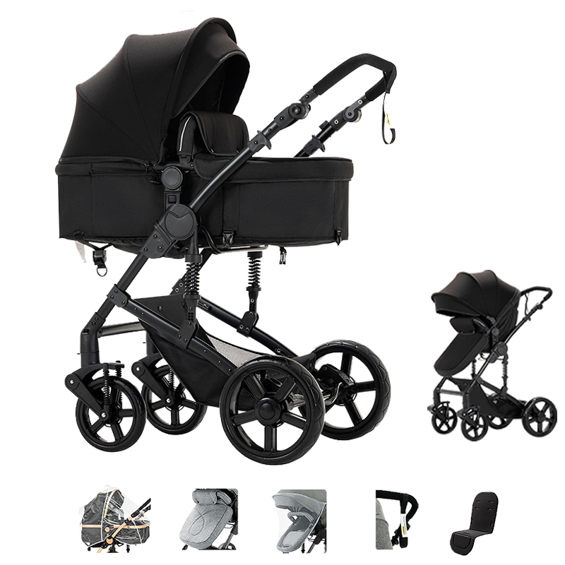 Newborn Stroller Black