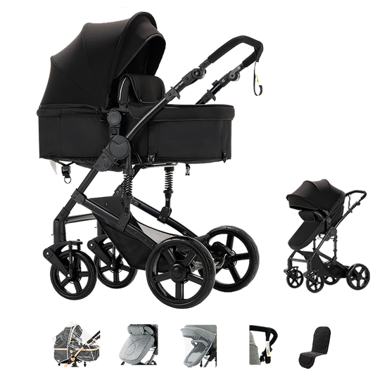 Newborn Stroller Black