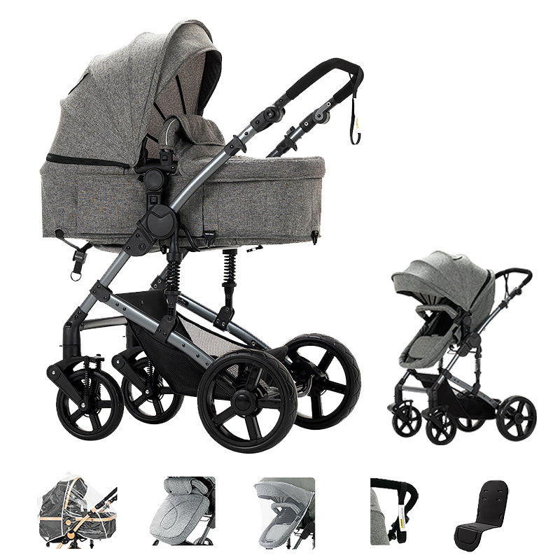 Newborn Stroller Grey