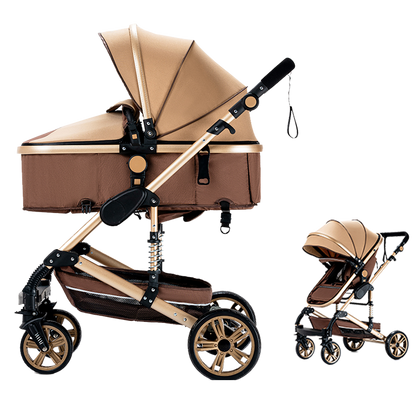 R739 Newborn Stroller Khaki